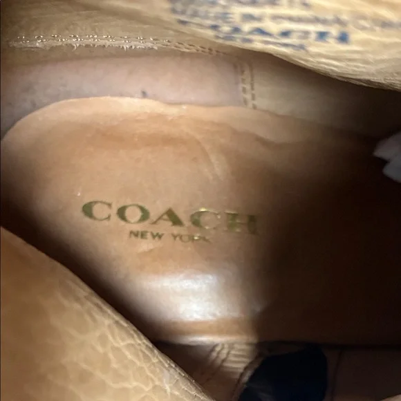 Coach Dark Brown Suede Ankle Booties - Picture 11 of 13